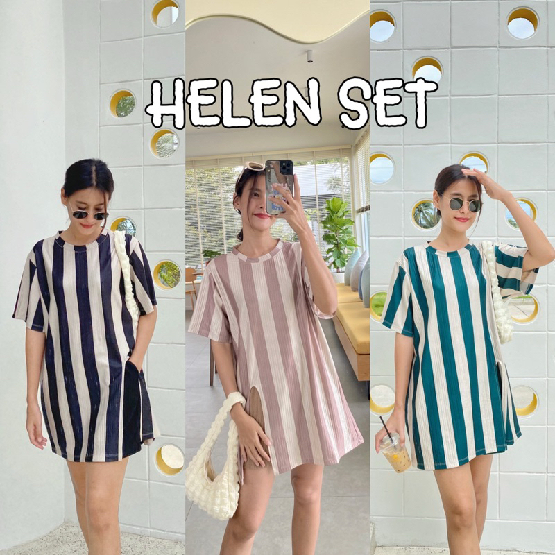 19JAN.STUDIO : HELEN SET NEW!!! ชุดเซ็ทขาสั้นมาแล้วค่า รุ่นนี้ผ้าคือนิ่มมากก