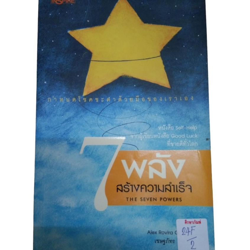7 พลังสร้างความสำเร็จ The Seven Powers By เชษฐภัทร วิสัยจร (24F/2)