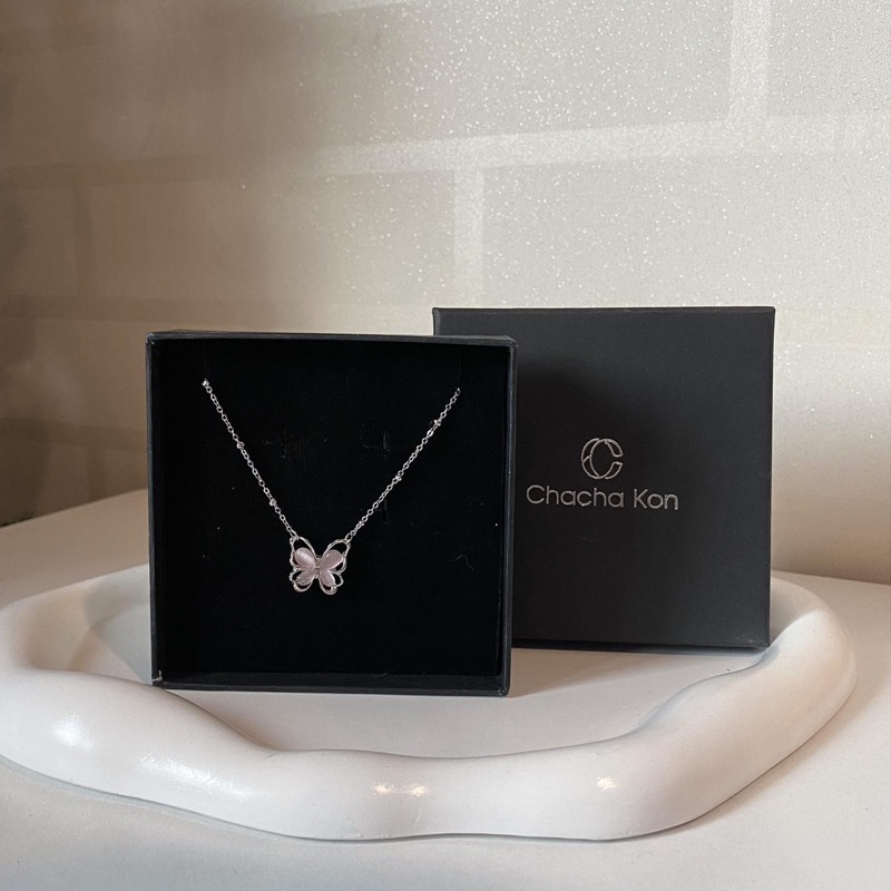 สร้อยคอรุ่น Pink butterfly