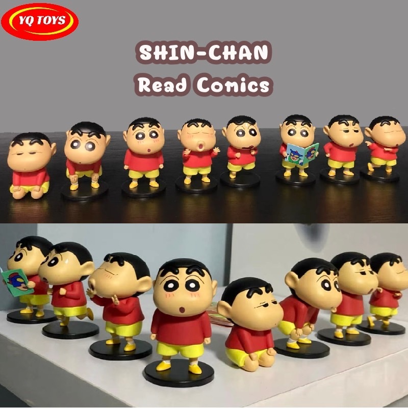 กล่องสุ่ม ชินจัง  Shin-Chan Read Comics  มี 8 เเบบให้สุ่ม