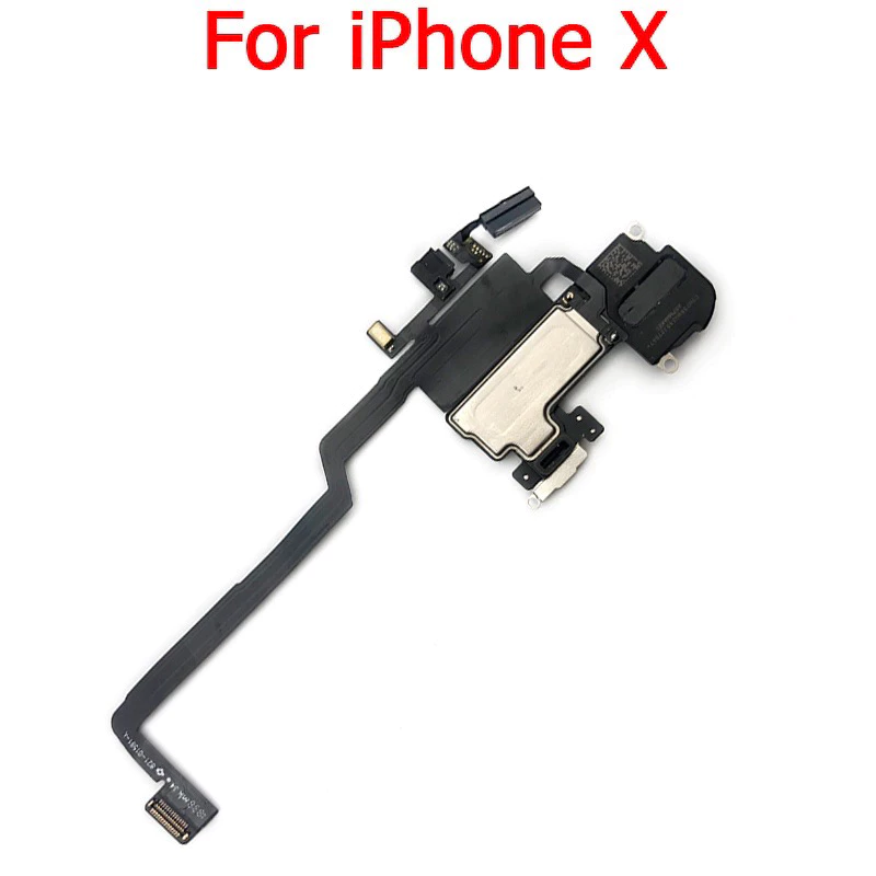 อะไหล่สายแพร์หูฟัง ลําโพง เซนเซอร์ไฟหน้า แบบเปลี่ยน สําหรับ iPhone X