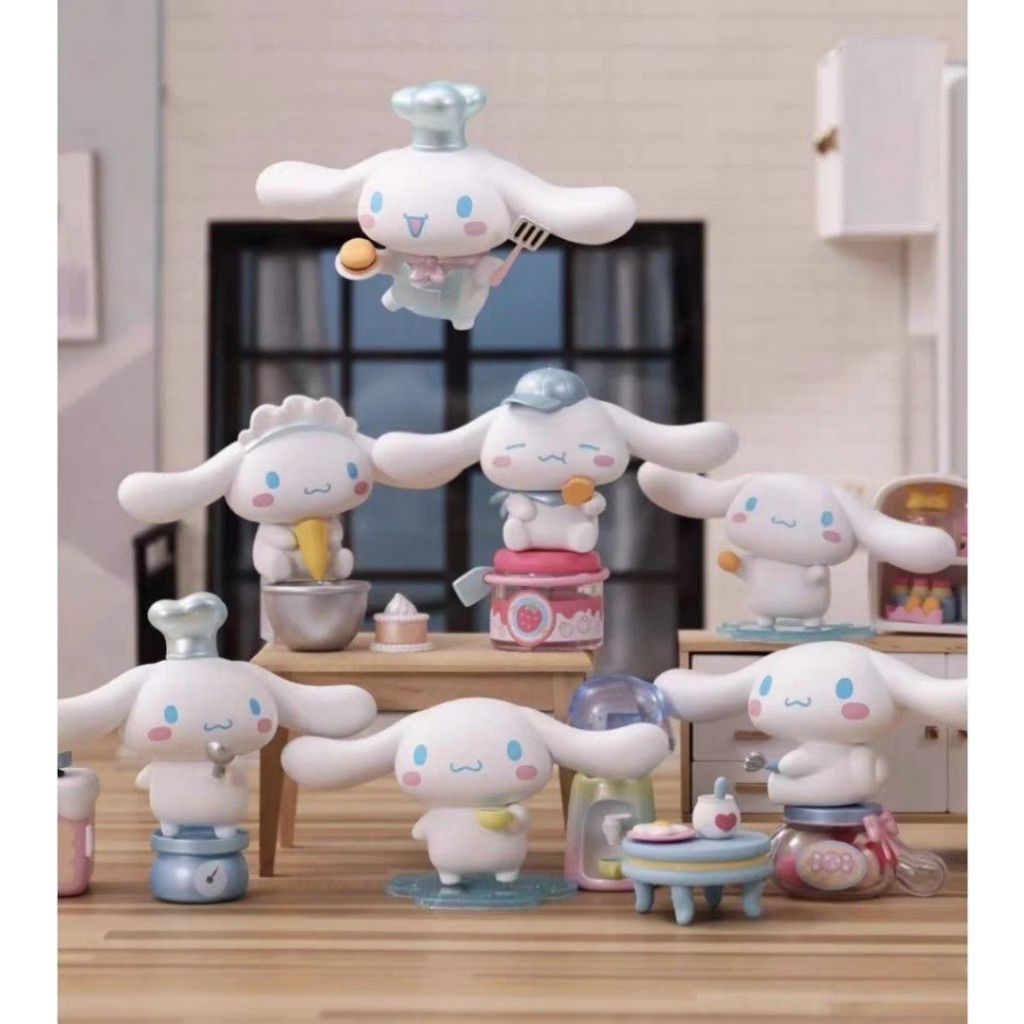 📌[พร้อมส่ง]📌 โมเดลกล่องสุ่มซานริโอ้ Sanrio Miniso Cinnamoroll Cooking House งานลิขสิทธิ์ของแท้