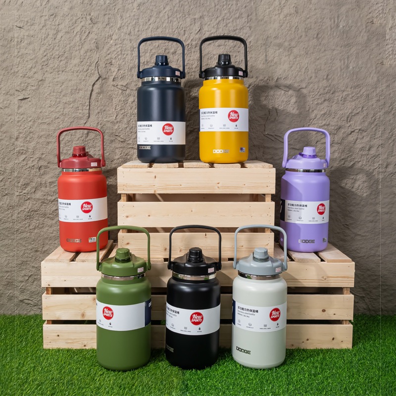 DODGE กระติกน้ำยักต์ ขวดน้ำเก็บอุณหภูมิ 4.6L/4600ml กระติกน้ำเก็บอุณหภูมิ กระติกน้ำเก็บความเย็น เก็บ