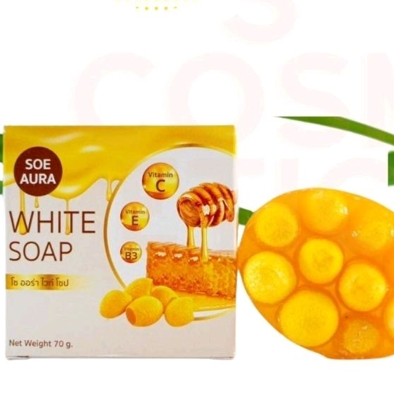 Soe Aura Soap Natural Organic Herb100% 70Gမိတ်ဆွေအသစ်များအတွတ်အထူးလျော့စျေးပါ
