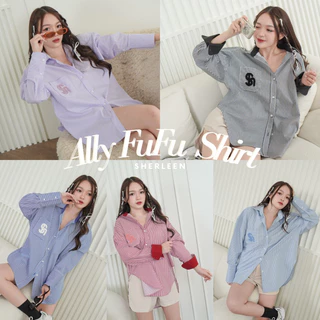 🔥พร้อมส่ง 7สี New ally fufu #oversize #oversize #sherleen #เชิ้ตตัวใหญ่ #เชิ้ตเกาหลี