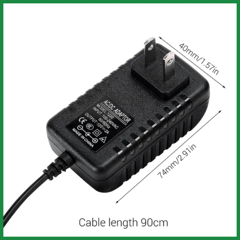 adapter #12V/2A.  อะแดปเตอร์  DC กล้องวงจรปิด/กล่องดิจิตอล