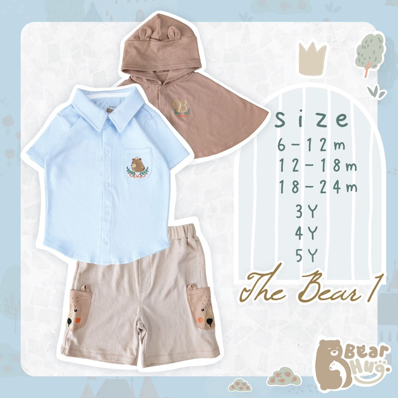 [The Bear 1] ชุดเด็ก Bear hug, Collection Beauty and the Bear