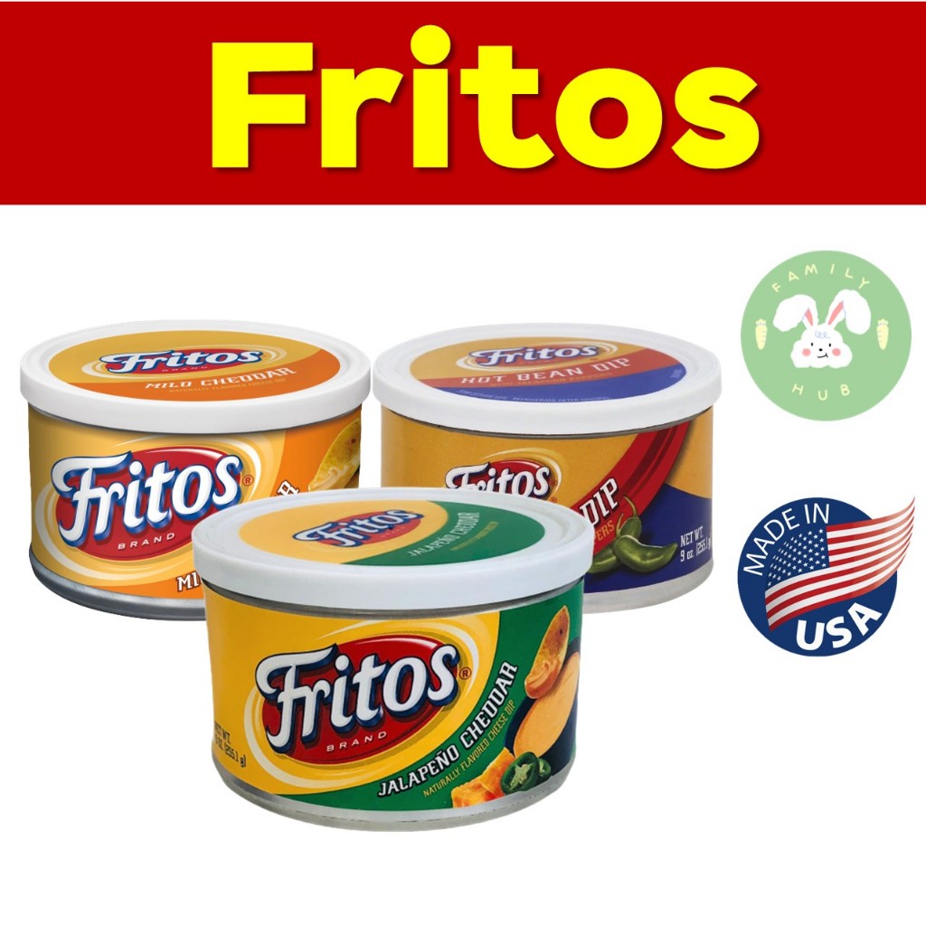 Fritos Cheddar & Jalapeno Cheese Dip 255g / Mild Cheddar Cheese Dip 255g ชีสดิป นำเข้าจากอเมริกา