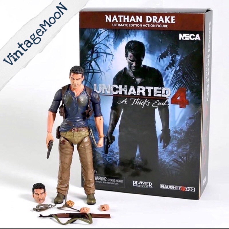 NECA Uncharted 4 A thief's end NATHAN DRAKE Ultimate Edition PVC Action Figure 18 cm