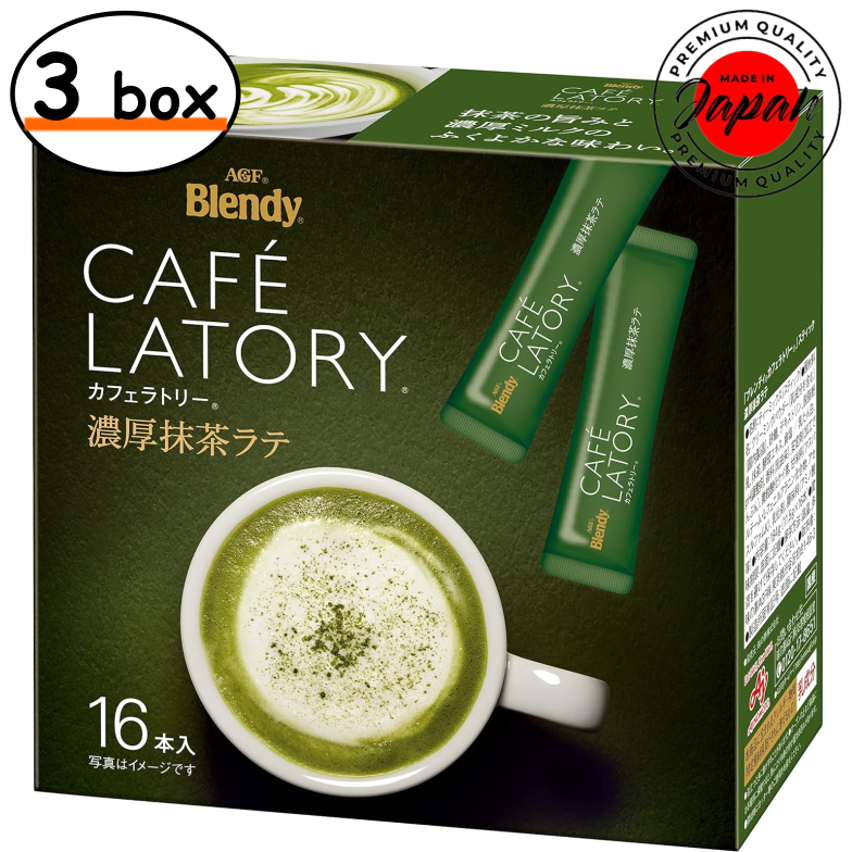 Agf Blendy Cafe Latory Rich Matcha Lattes Sweets Latte [Powder] ส่งตรงจากญี่ปุ่น
