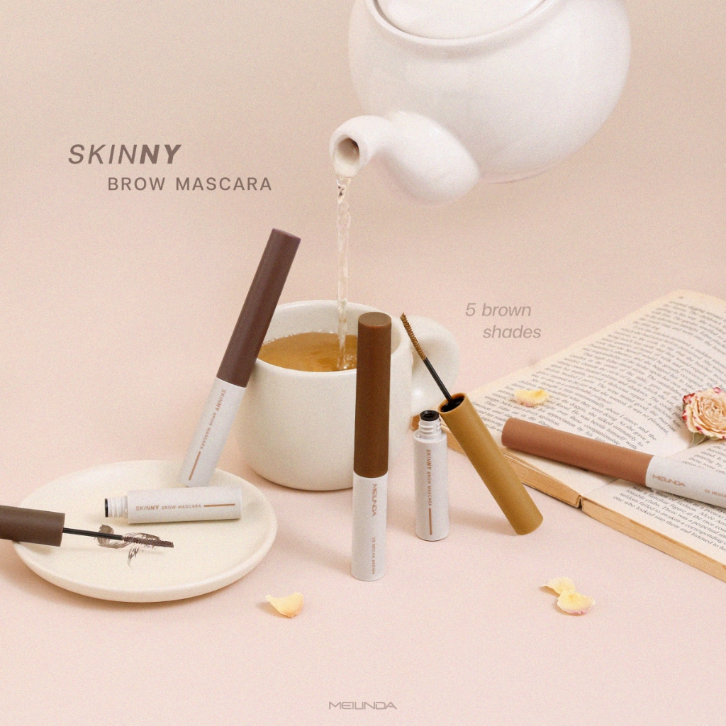 MC3115 MEILINDA Skinny Brow Mascara มาสคาร่าปัดคิ้ว