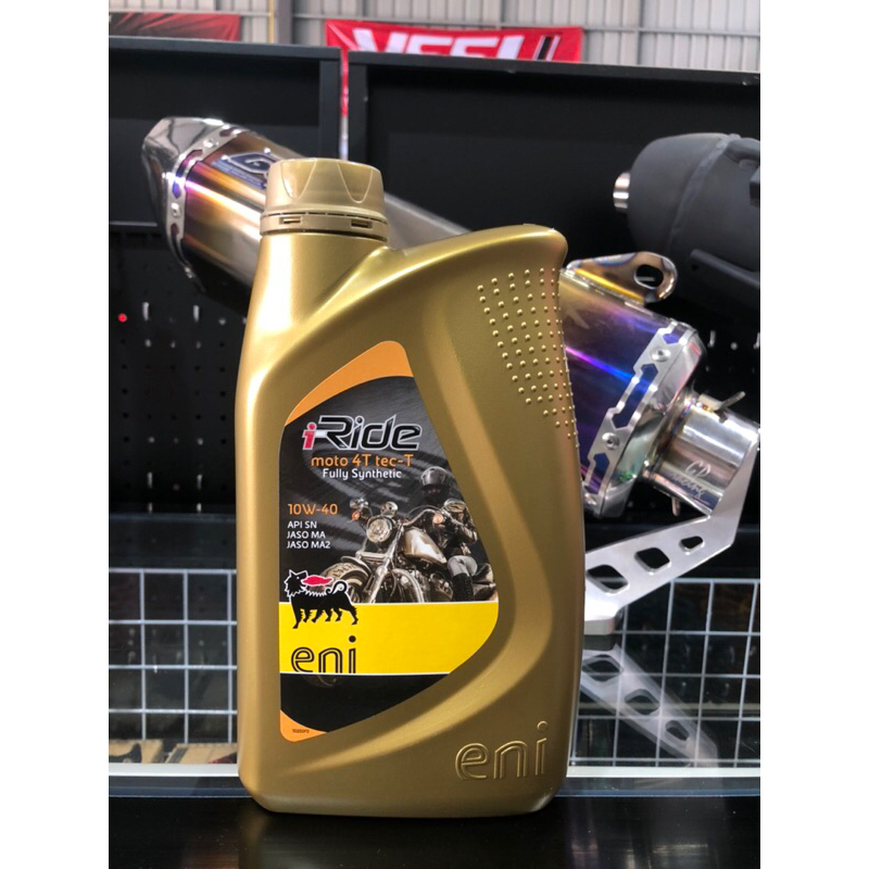 ENI i-Ride  MOTO 4T TEC 10W-40 น้ำมันเครื่องสังเคราะห์