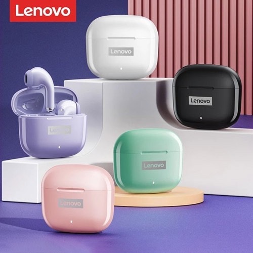 【พร้อมส่งจากไทย】Lenovo LP40 PRO หูฟัง TWS หูฟังบลูทูธ ไร้สายบลูทูธ 5.1 เวอร์ชันใหม่ LP40 พร้อมไมค์ I