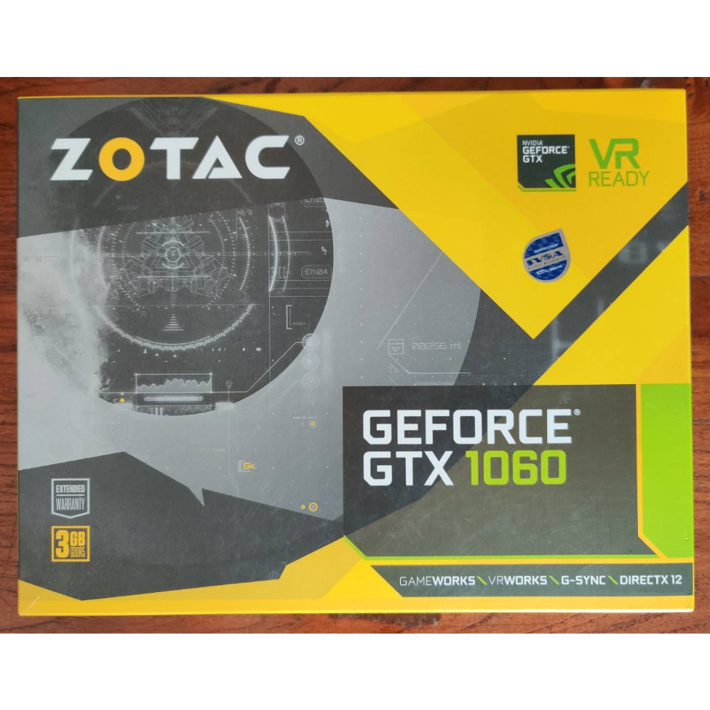 (มือสอง) ZOTAC GeForce GTX 1060 3GB
