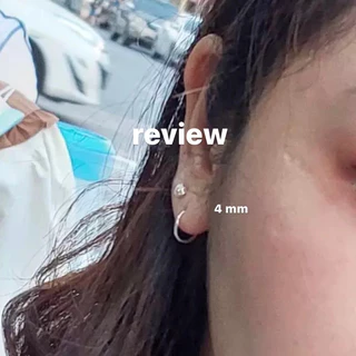 silver 925, ต่างหูเงินแท้ : ตะกร้อขาว