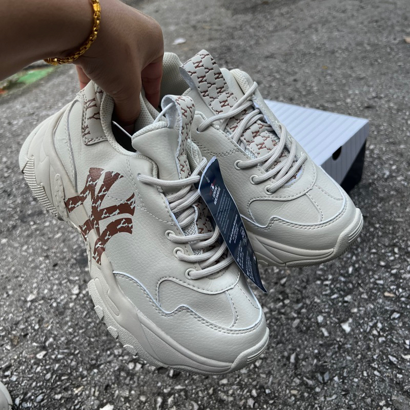 พร้อมส่ง New MLB Sneacker grade HI END ไซส์ 36-45รองเท้ากีฬารองเท้าอเนกประสงค์ สูง 6CM