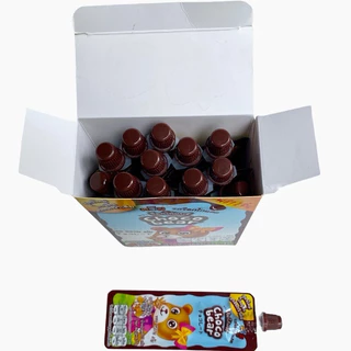 ช็อกโก้แบร์แพคเกจหลอดฉีดยา(1กล่องได้12ชิ้น)