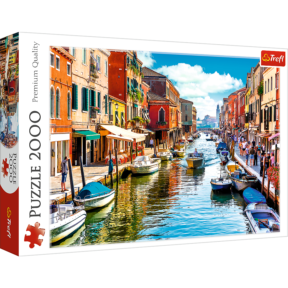 TREFL Jigsaw จิ๊กซอว์ จำนวน 2000 ชิ้น รุ่น Murano Island, Venice (96.1x68.2 cm.) นำเข้าจากยุโรป คุณภาพสูง พร้อมส่ง
