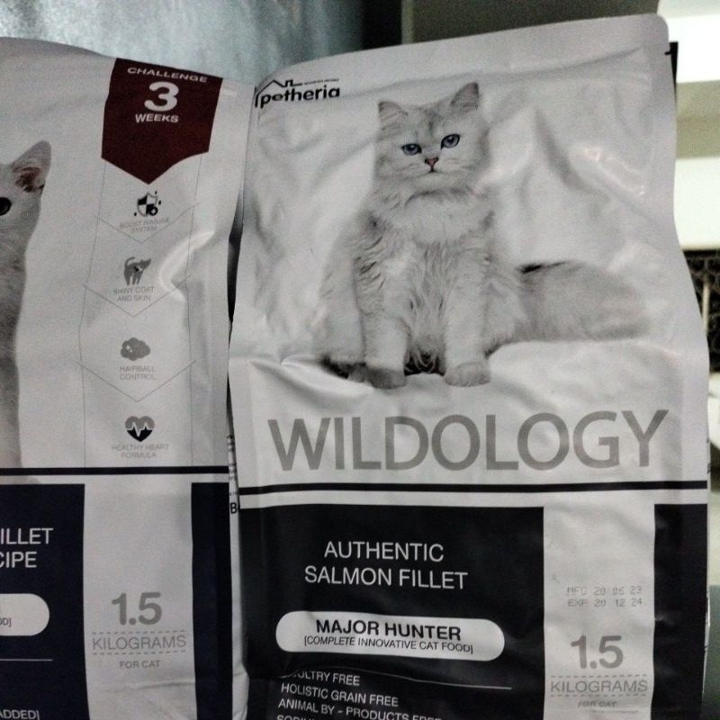 อาหารแมว Petheria wildology สูตรทุกช่วงวัย Holistic