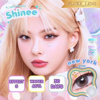 คอนแทคเลนส์(มินิ) เกาหลี🇰🇷อมน้ำ65%🩵 New York 🩵 Shinee ใส่สบายตามาก กรองแสง Made in Korea 🇰🇷