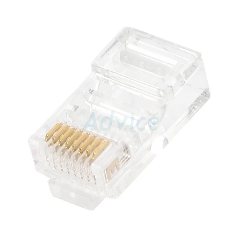 Plug RJ45 CAT6 LINK (US-1002) 10/Pack