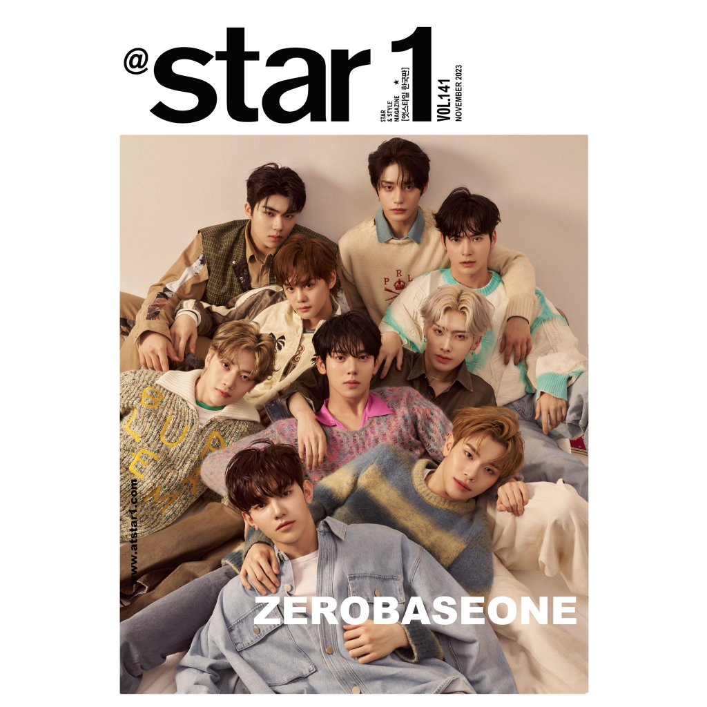 พร้อมส่ง [ZEROBASEONE/ZB1] นิตยสาร at star1