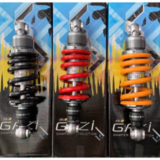 โช๊ค Gazi 255 หูบน โช๊คหลังแก๊ซซี่ สูง 255 mm #ใส่ KR Victor…