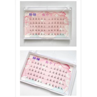 ขนตาล่างปลอม รุ่น JENNY ขนตาปลอม 3D ความยาว 6-8 mm. ขนตาล่างจับช่อสำเร็จ ติดง่าย เป็นธรรมชาติ แกนเอ็นใส