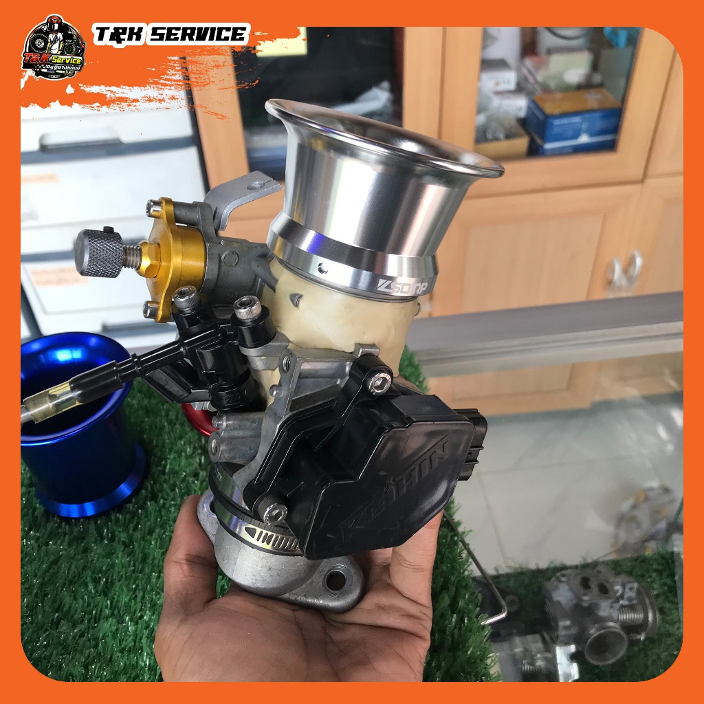 ปากแตรลิ้นCbr250 Crf250 ปากแตรสั้น สวมพอดีไม่ต้องแปลงเพิ่ม ถูกพร้อมจัดส่ง