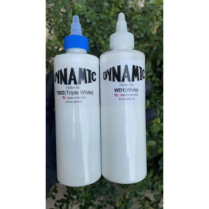 สีสัก DYNAMIC WD TWD  แบ่ง สีสักสีขาว สีสักแท้ หมึกสักไดนามิค USA tattoo Machine - รูปที่ 3