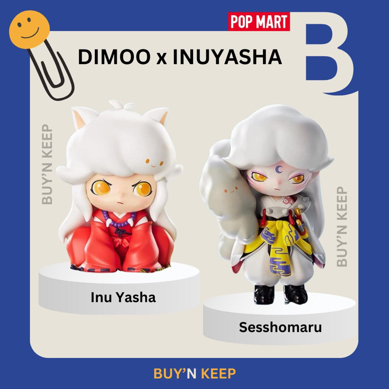 💛พร้อมส่ง ขายคู่ Dimoo Inuyasha + Sesshomaru 200%