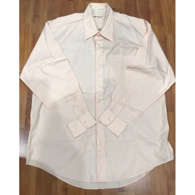 เสื้อเชิ้ตแขนยาวผู้ชาย Hazard ไซส์ XL สีโอรส