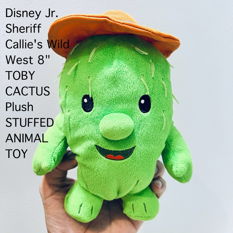 #ตุ๊กตา #ตะบองเพชร #ดิสนีย์ #Disney #Jr. #Sheriff #Callie's #Wild #West 8" #TOBY #CACTUS #Plush #STU