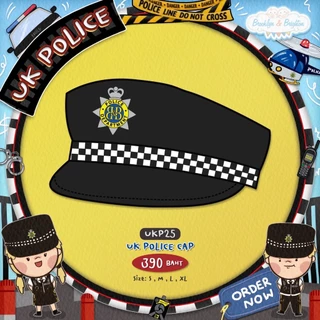 Brooklyn & Brighton - UK Police ชุดตำรวจอังกฤษสีดำ เด็กผู้ชายและเด็กผู้หญิง