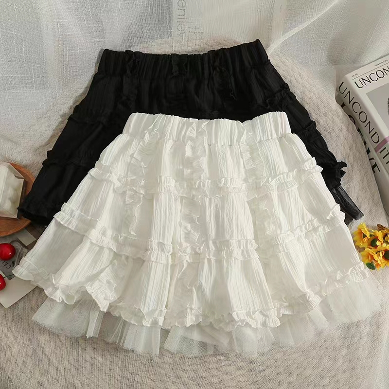 พร้อมส่ง กระโปรง A-line ตัดเย็บสวยงาม คอยเด่นเนื้อผ้า สวมใส่สบาย ใส่ได้ทุกโอกาสในช่วงฤดูร้อนสำหรับผู้หญิง