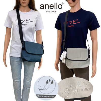 anelloแท้100% (หิ้วShopมีถุงแบรนด์) Koten Shoulder Messenger Bag PL AT-C3058 กระเป๋าสะพาย ผ้ากันน้ำ