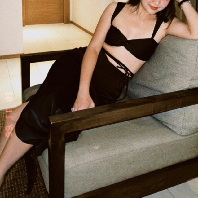 Prime.official เซต top+skirt รุ่น Taylor Joel Maxi dress set มือสอง