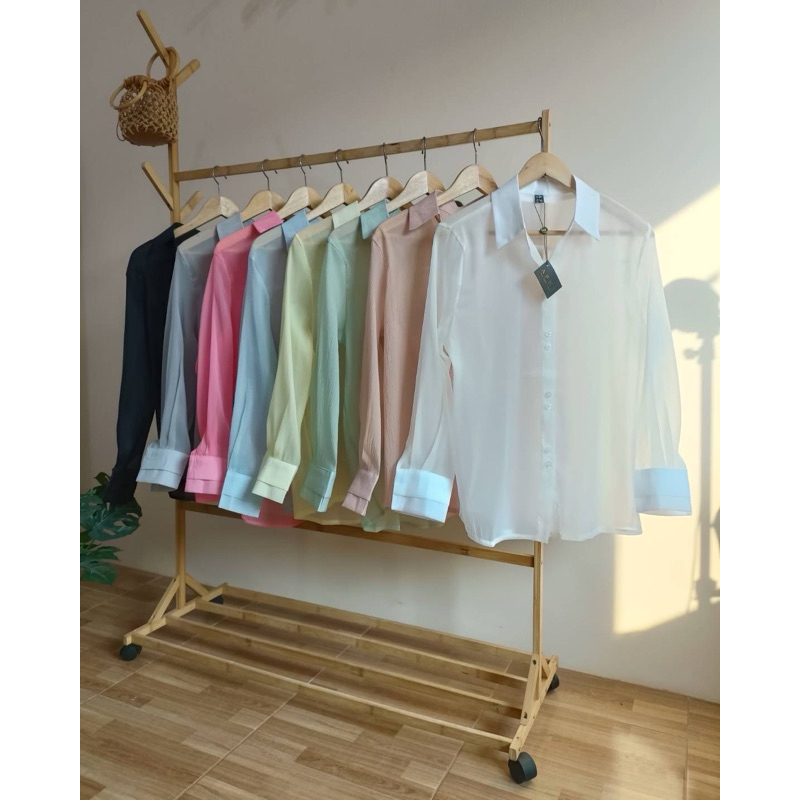 🧶🔥🔥เชิ้ตลุคแม่อั้ม🔥🔥🧶มีทั้งหมด 8สี🛍️ - รูปที่ 7