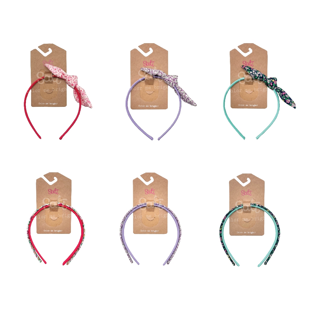 SATI - ที่คาดผม Cotton Bow HB100-HB105