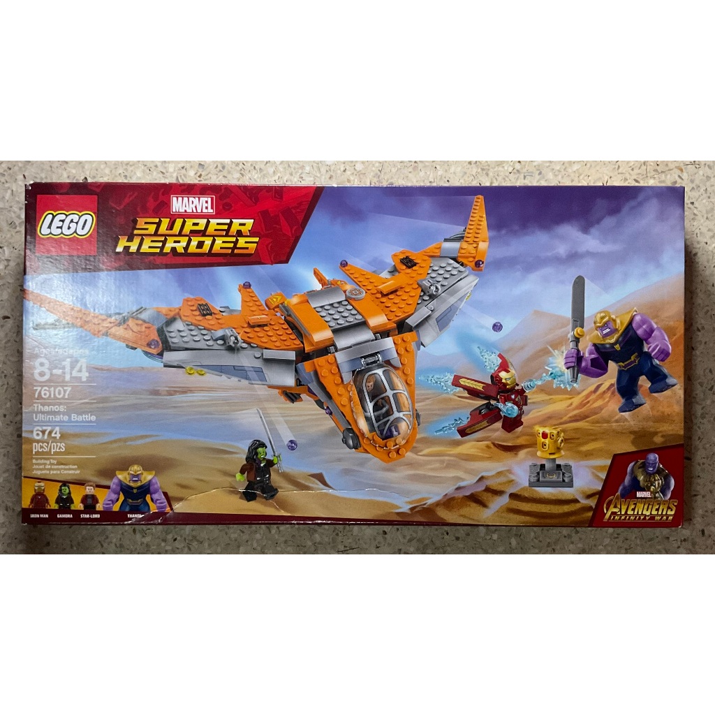 76107 Lego Super Heroes Thanos: Ultimate Battle