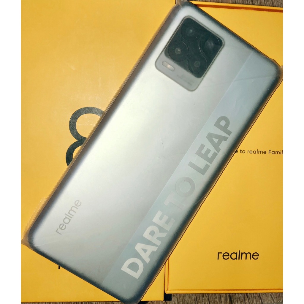Realme 8 RAM8 ROM128 จอใหญ่ เครื่องใหม่ค้างสต๊อก สเปกสูง พร้อมใช้งาน ตจวสั่งผ่านshopee ผ่อนได้