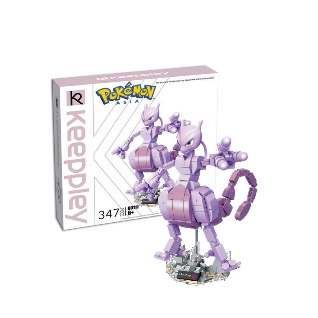Keeppley (คีปเพลย์) บริคตัวต่อ Pokemon - Mewtwo รหัส QMPKB0111