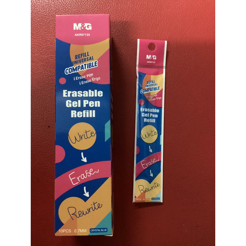M&G AKPH32R6 i Erase POP ปากกาลบได้หมึกน้ำเงิน 0.7 มม. ด้ามสีลูกกวาด มีไส้เปลี่ยน