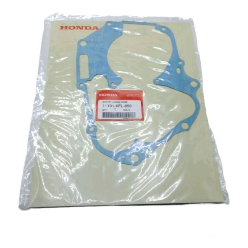 ประเก็นฝาครอบเครื่องแคร้งกลาง(HONDA)แท้ WAVE-100,110,S,Z รหัส: 11191-KFL-850