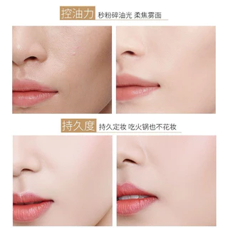3013 (ใหม่/แท้) แป้งพัฟ สูตรนมถั่วเหลือง LIDEAL Powder puff เนื้อแมท ติดทน คุมมัน กันน้ำ 16g