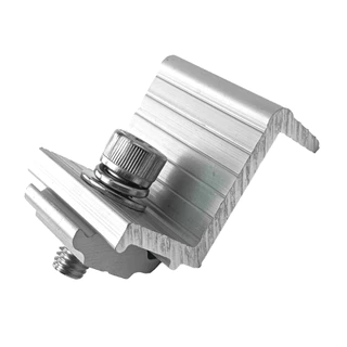 สินค้าคุณภาพ ส่งไว 52212 End Clamp 30/35mmยึดปลายแผงโซล่าเซลล์อุปกรณ์โซลาเซลล์ (ราคาต่อชิ้น)