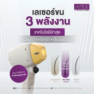 [E-Voucher] APEX เลเซอร์กำจัดขน กำจัดขนน้องสาว Whole Bikini 1ครั้ง (เฉพาะลูกค้าใหม่)