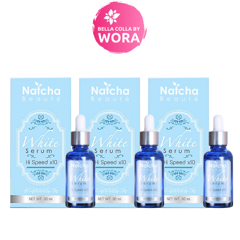 [3 ขวด] เซรั่มนัทชา เซรั่มณัชชา Natcha serum เซรั่มแก้ฝ้าและจุดด่างดำ ปริมาณ 30 มล.