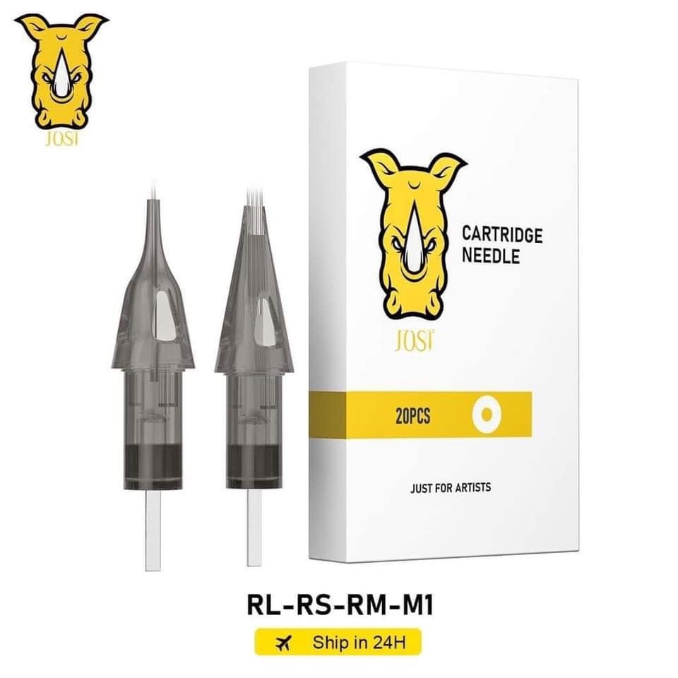 Sale !  เข็มฮ็อค CARTRIDGE NEEDLE JOST [  1 กล่อง 20 ชิ้น ]  เดินเส้น ลงสี ลงเงา RM RL RS M1