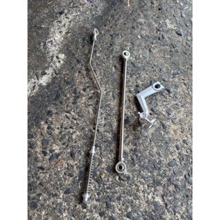 สายเบรคหลังสายฟ้า ยาว16นิ้ว ยึดดรัมเบรคหลัง ยาว 12 นิัว มือล…